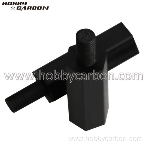 M3 threaded female to male black nylon standoffs